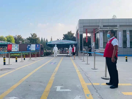 中牟县建设路小学：演练筑防线 金秋待生归