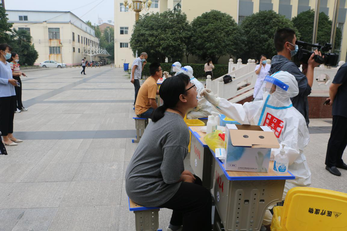 河南永城市36万名师生全员核酸检测！