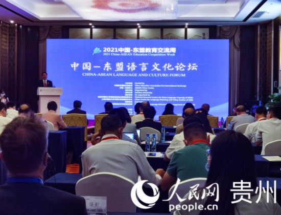 首届中国—东盟语言文化论坛在贵阳举行