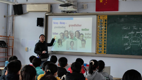 郑州市第二外国语中学开展青年教师汇报课