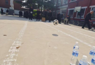 许昌市建安区桂村乡中心校组织退休教师举行趣味活动比赛