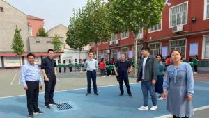 林州市五小代表林州市小学迎接河南省《国家学生体质健康标准》抽查复核工作