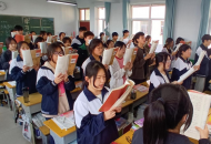 许昌市建安区第四高级中学开展激情早读改革试验