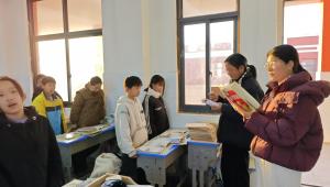 源汇区空冢郭中心小学：书香古韵与班级新貌共绽风采