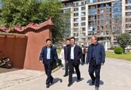 周口市教体局局长赵振深入西华县视导教育工作