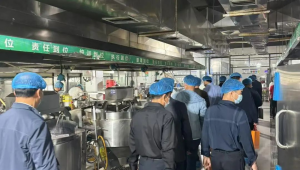 正阳县学校食堂规范管理观摩现场会举行
