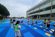 河南省市场监管局牵线公益，周口乡村幼儿园操场焕新颜